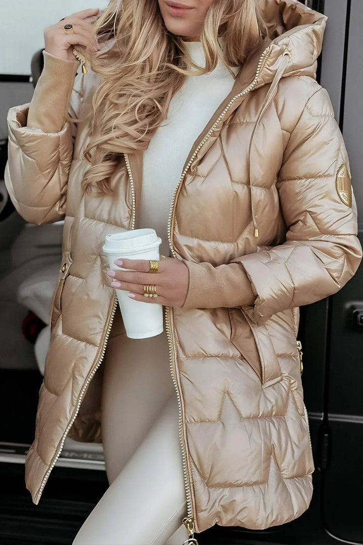 Nolwen – Cappotto Elegante con Cappuccio