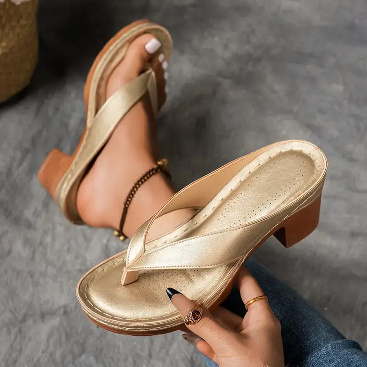Pantofole con Tacco Comfort