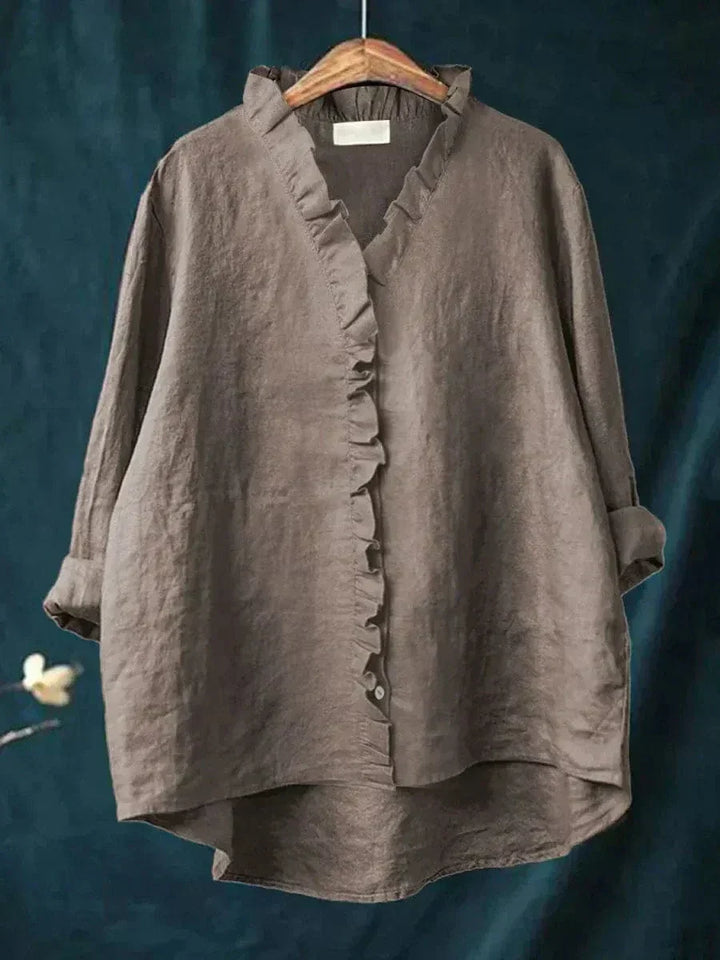 Blusa in lino Eline