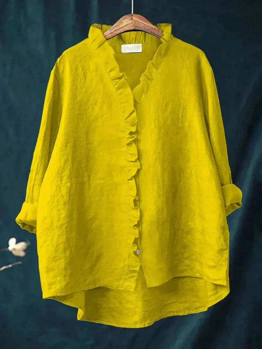 Blusa in lino Eline