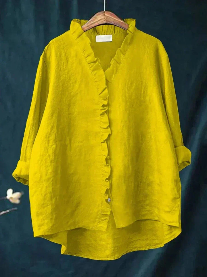 Blusa in lino Eline