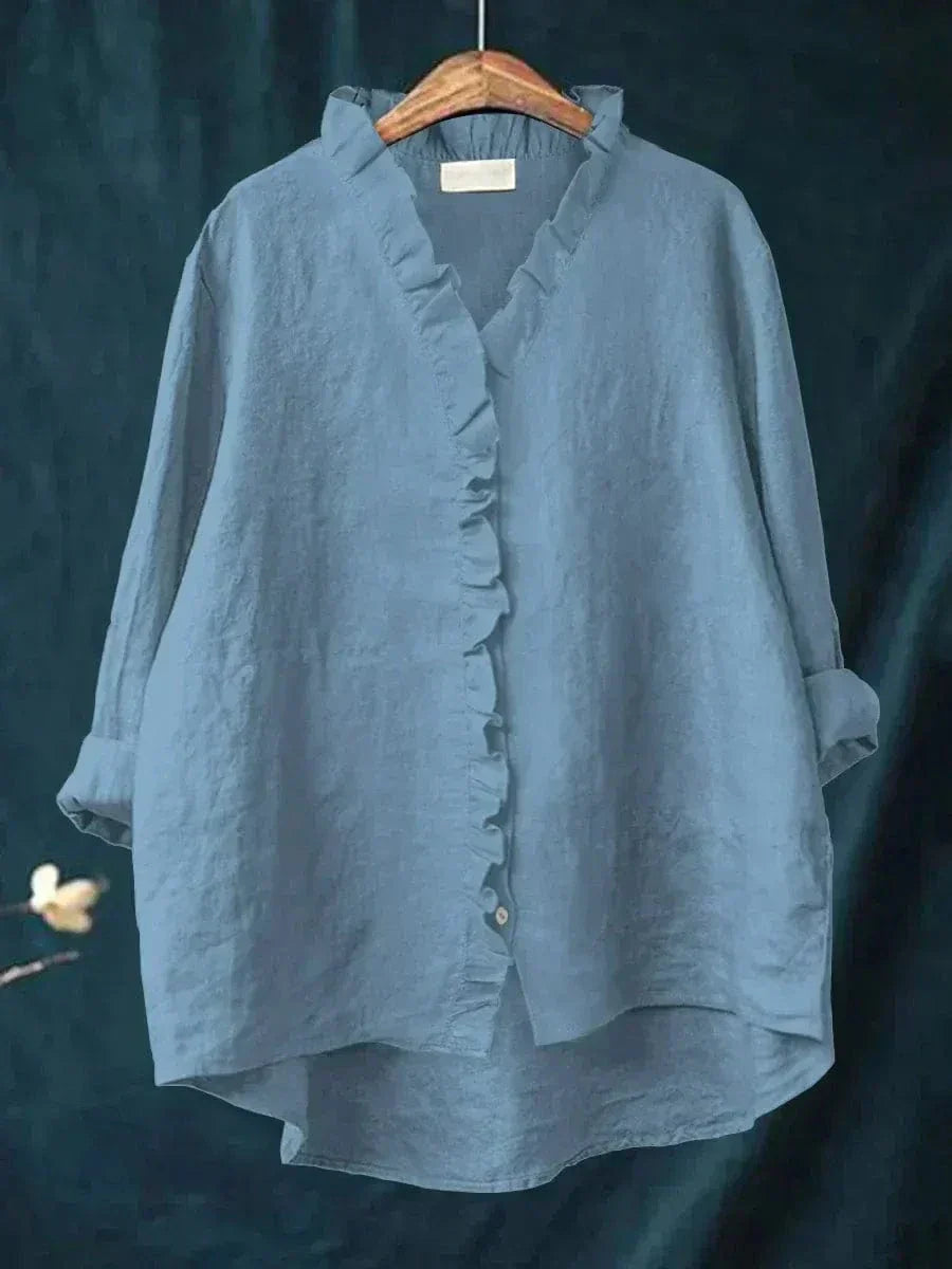 Blusa in lino Eline