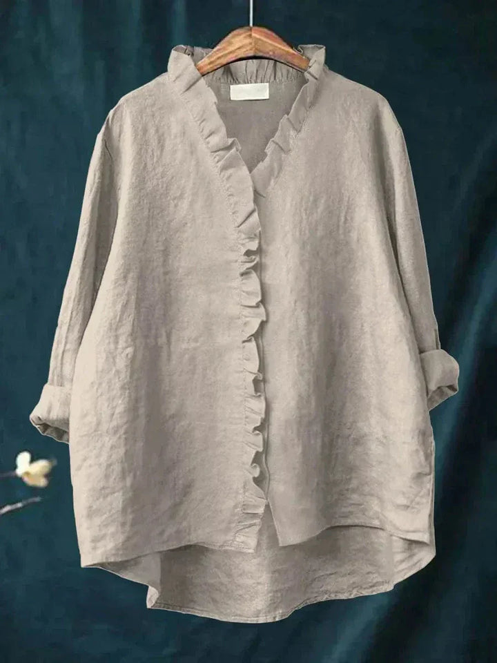Blusa in lino Eline
