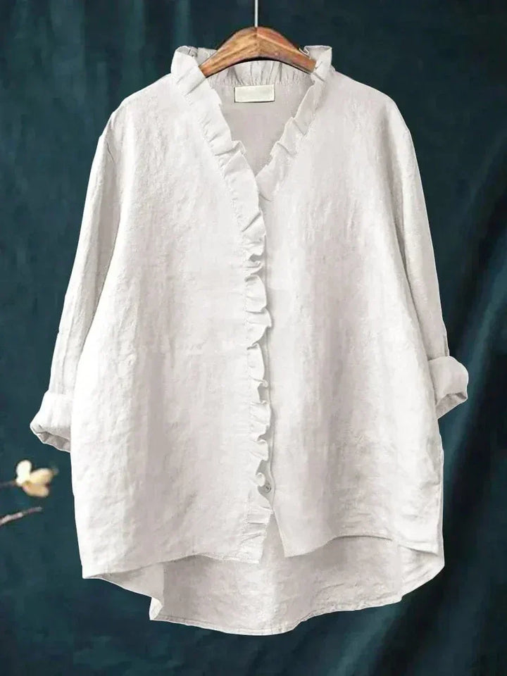 Blusa in lino Eline
