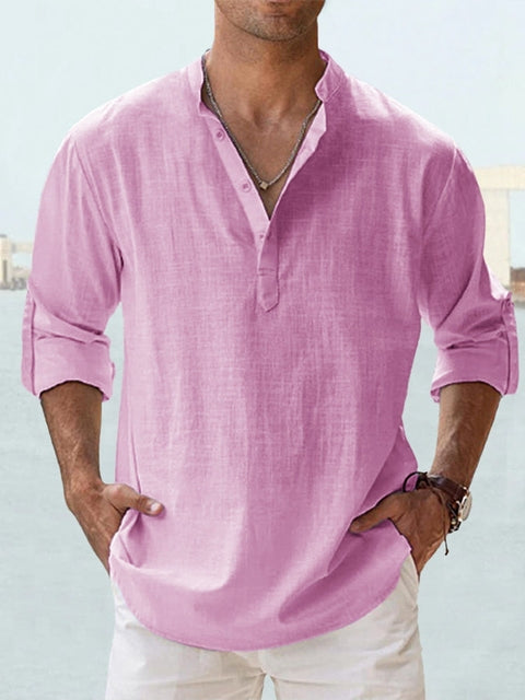Camicia Di Lino Traspirante